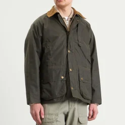 Barbour Heritage+ Modified Beaufort Spectator Wax Jacket