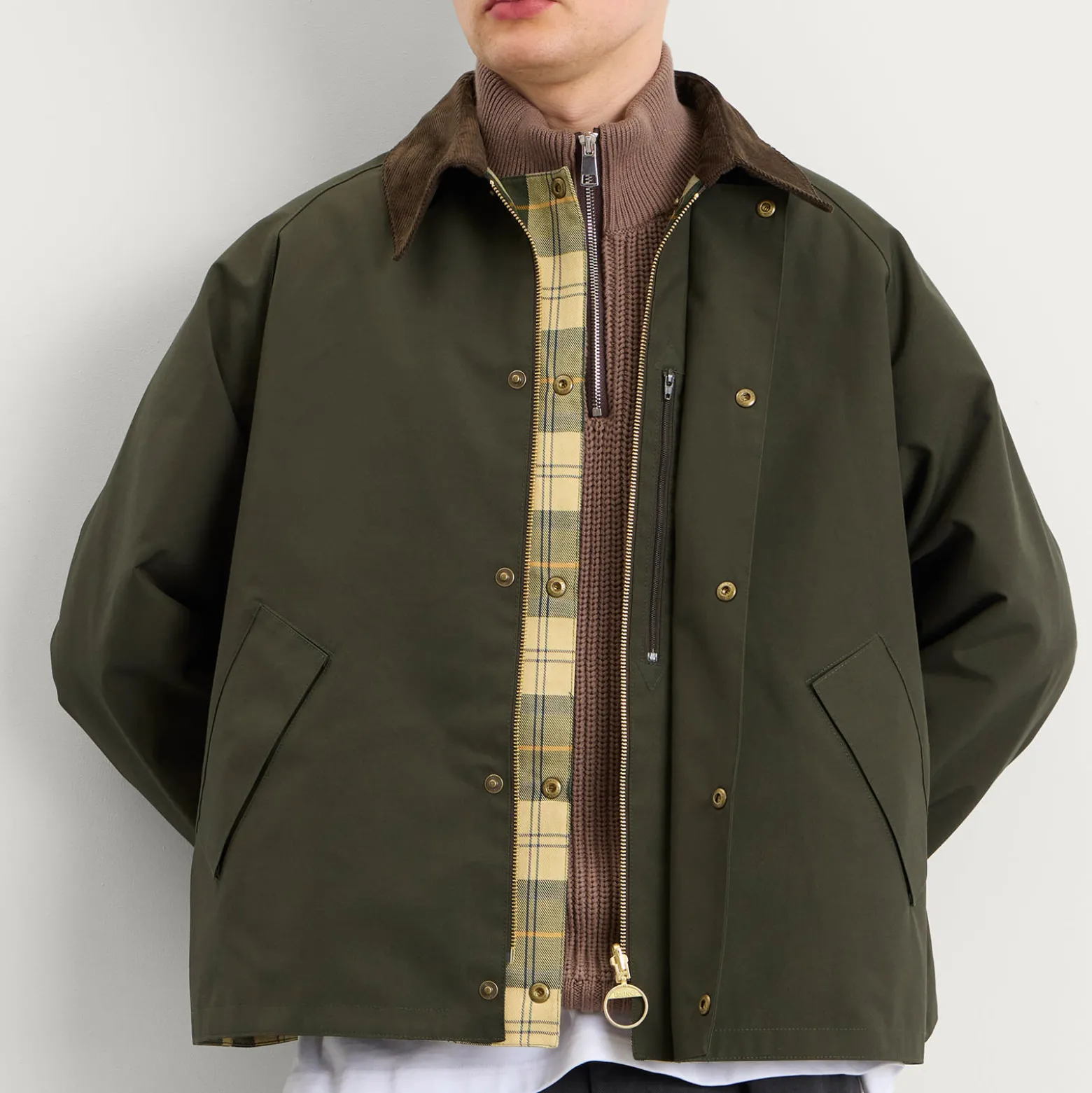 Barbour OS Reversible Transporter Casual Jacket