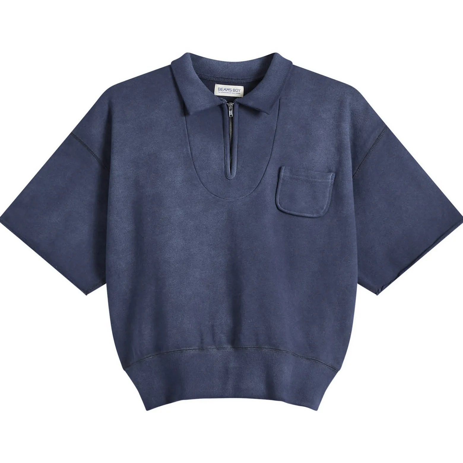 Beams Boy Half Zip Sweater