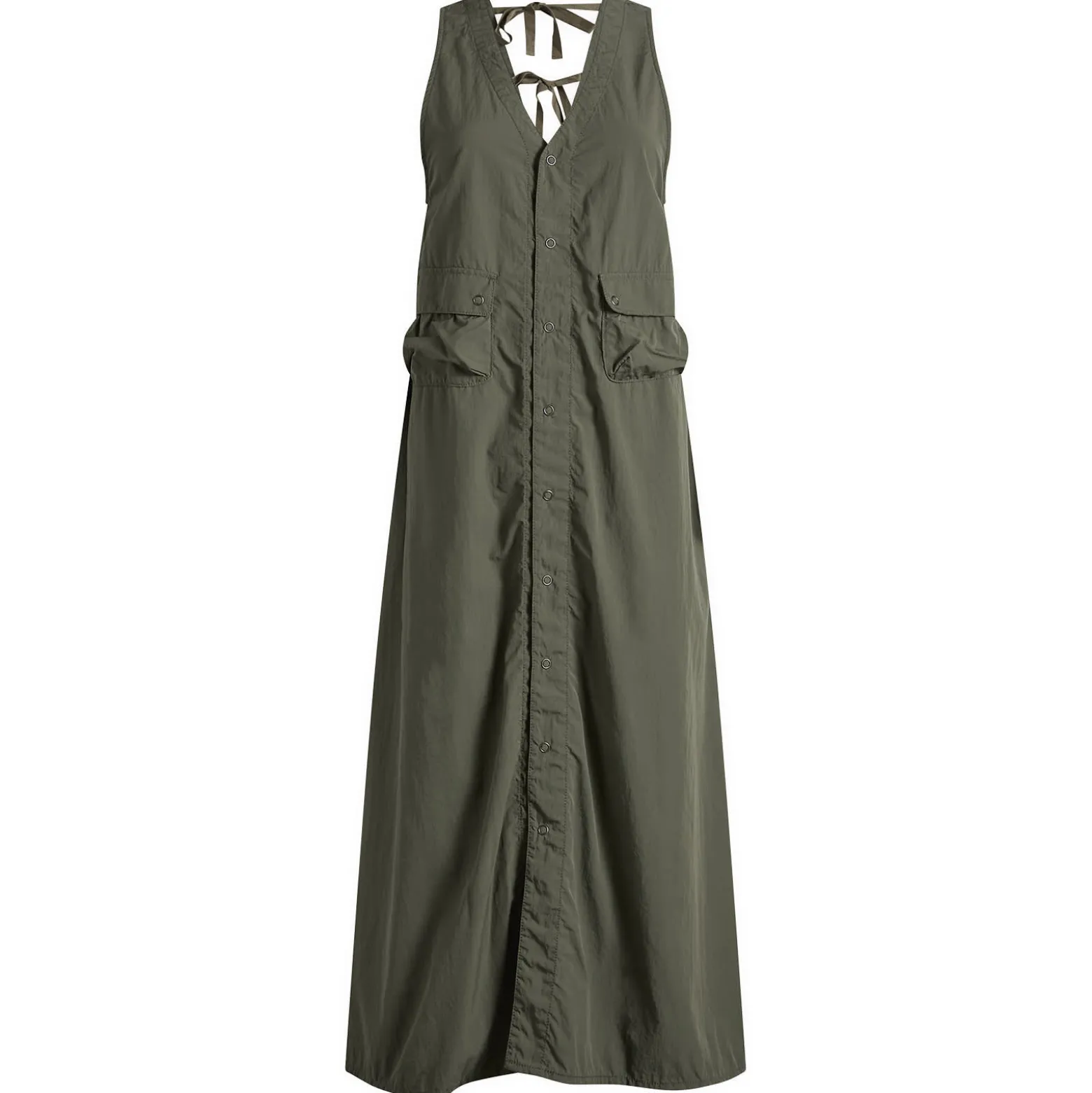Beams Boy Nylon Midi Dress
