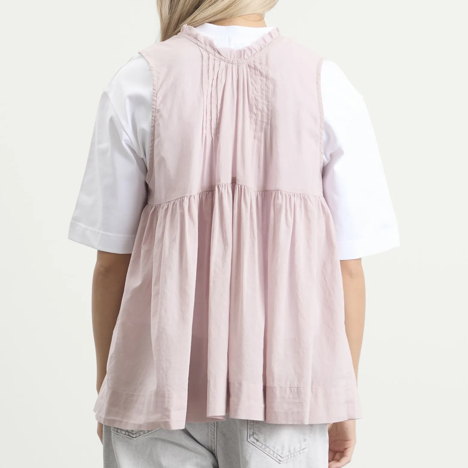 Beams Boy Reversible Gathered Vest Top