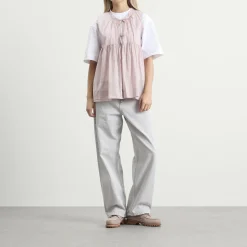 Beams Boy Reversible Gathered Vest Top