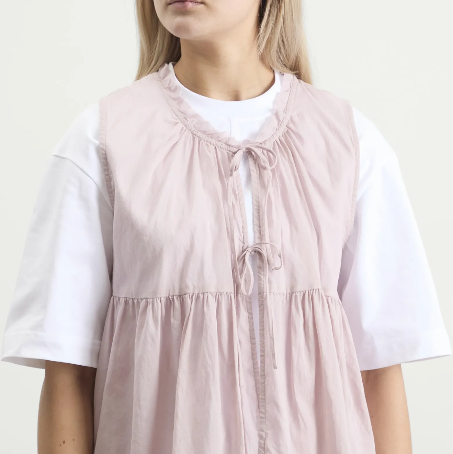 Beams Boy Reversible Gathered Vest Top