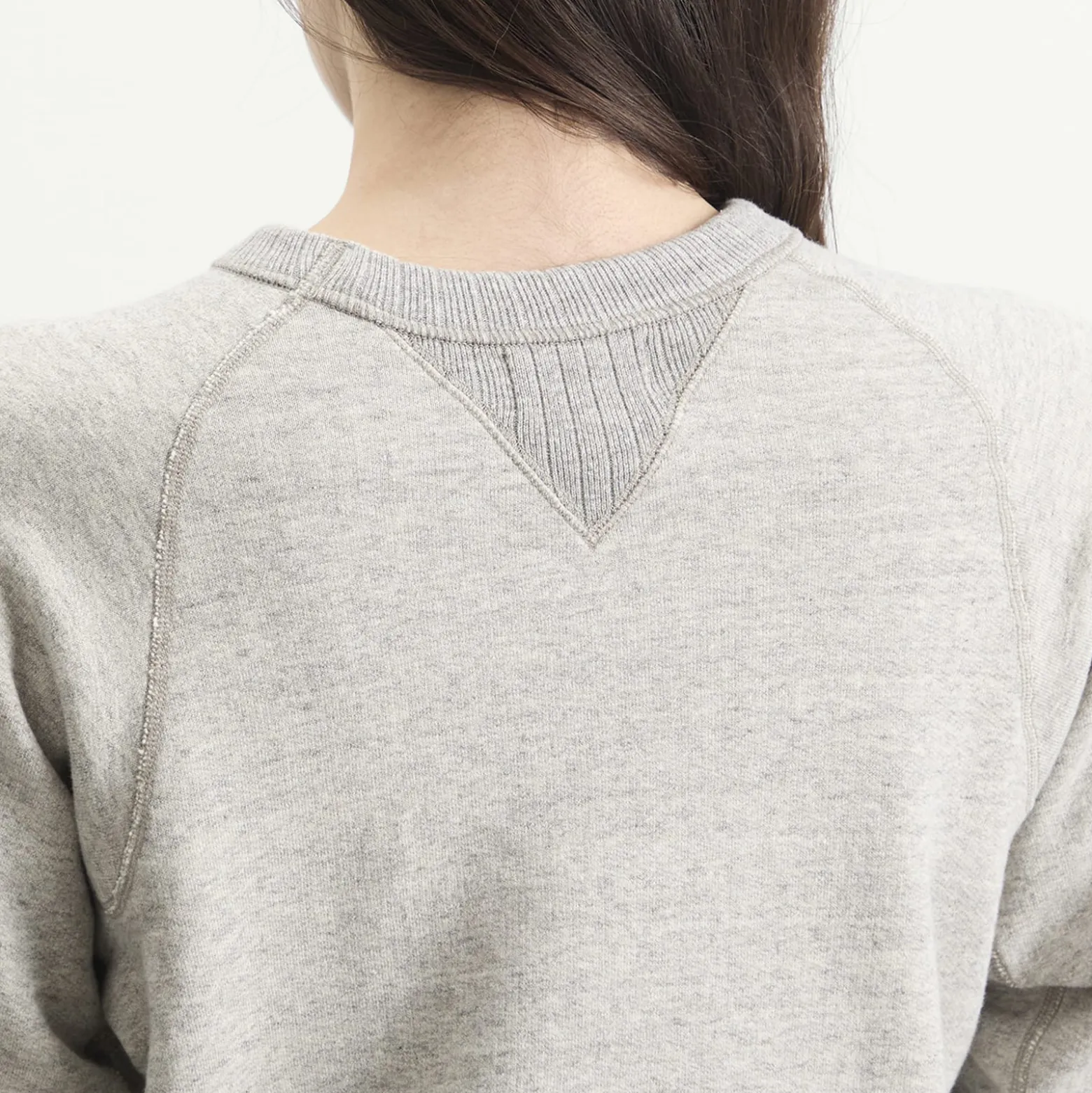 Beams Boy Rib Crewneck Sweatshirt