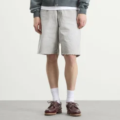 BEAMS Damage Denim Shorts