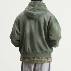 BEAMS Fade Rivet Zip Hoodie