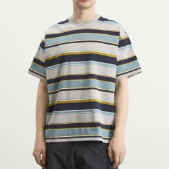 BEAMS Multi Stripe T-Shirt