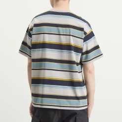 BEAMS Multi Stripe T-Shirt
