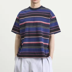 BEAMS Multi Stripe T-Shirt