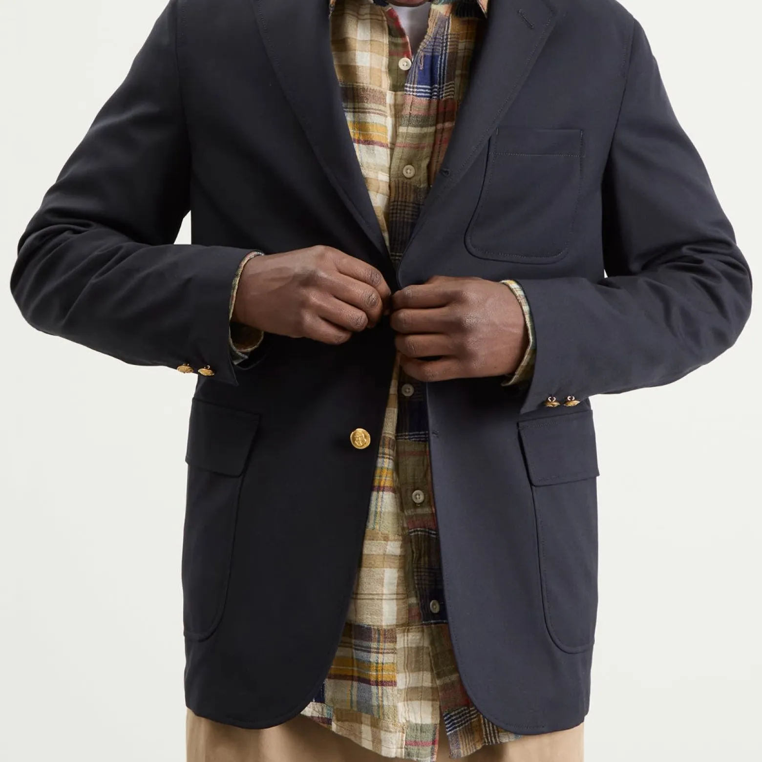 Beams Plus 3 Button Combat Wool Blazer