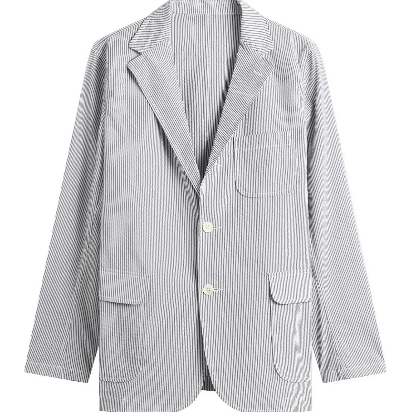 Beams Plus 3 Button COOLMAX® Seersucker Blazer