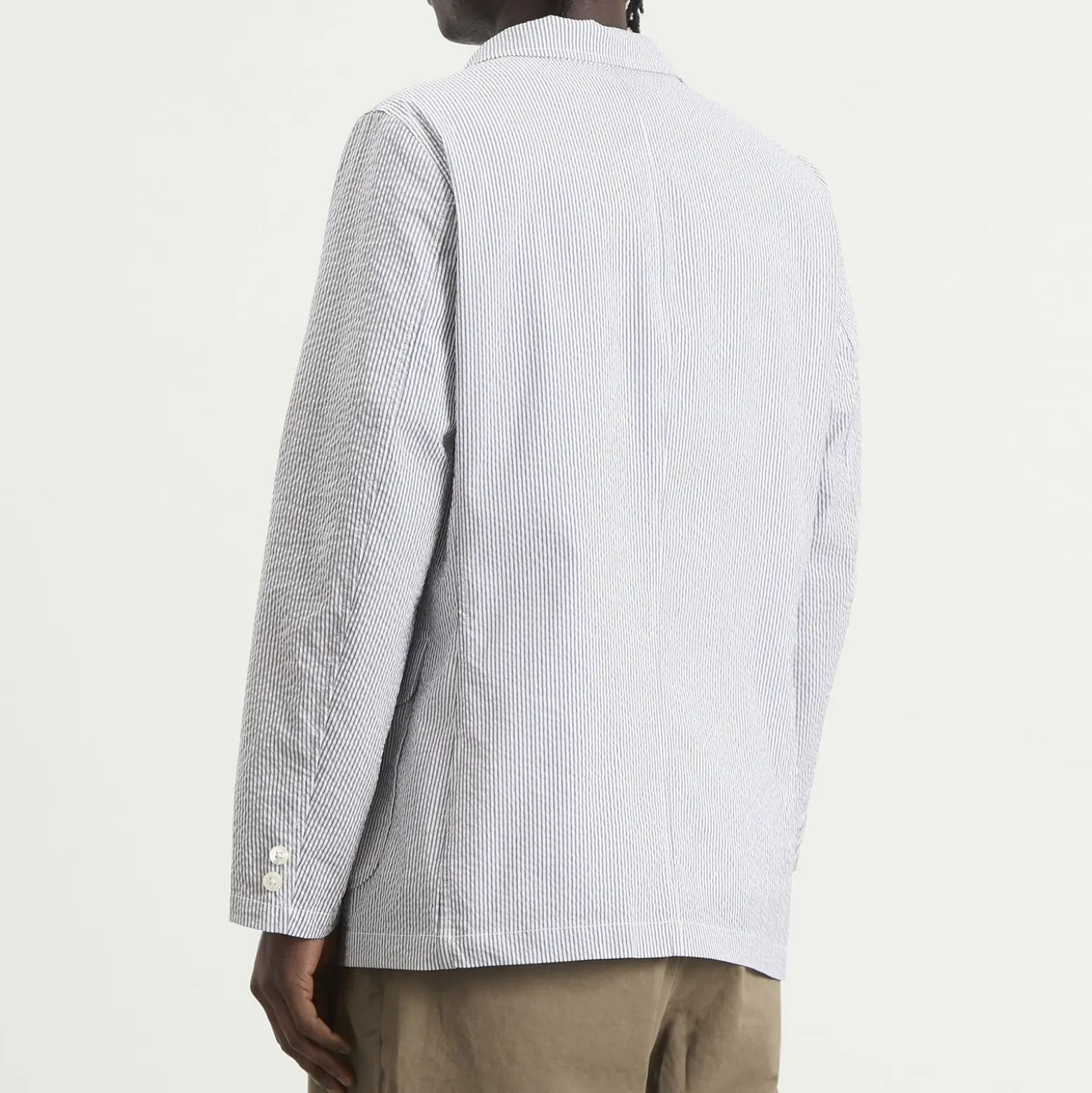 Beams Plus 3 Button COOLMAX® Seersucker Blazer