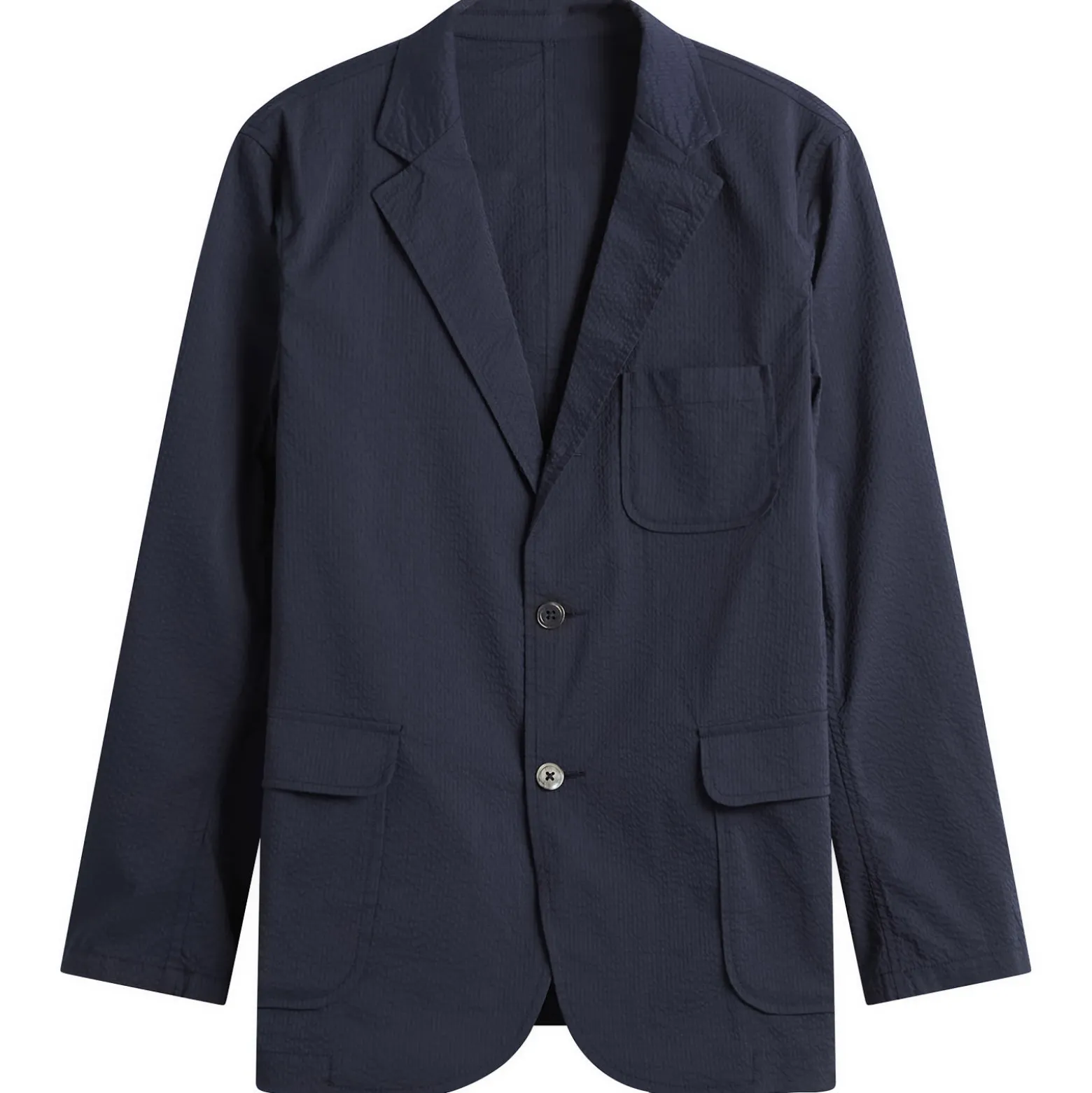 Beams Plus 3 Button COOLMAX® Seersucker Blazer