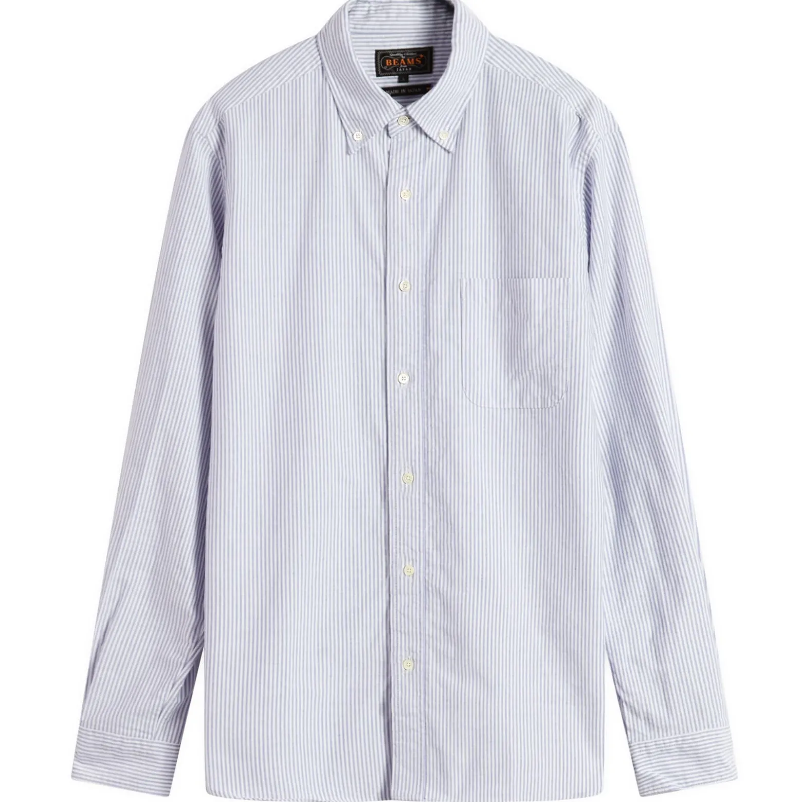 Beams Plus Button Down Candy Stripe Shirt