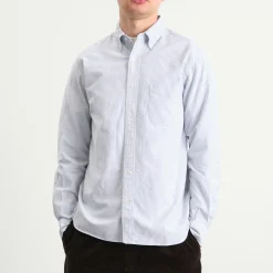 Beams Plus Button Down Candy Stripe Shirt