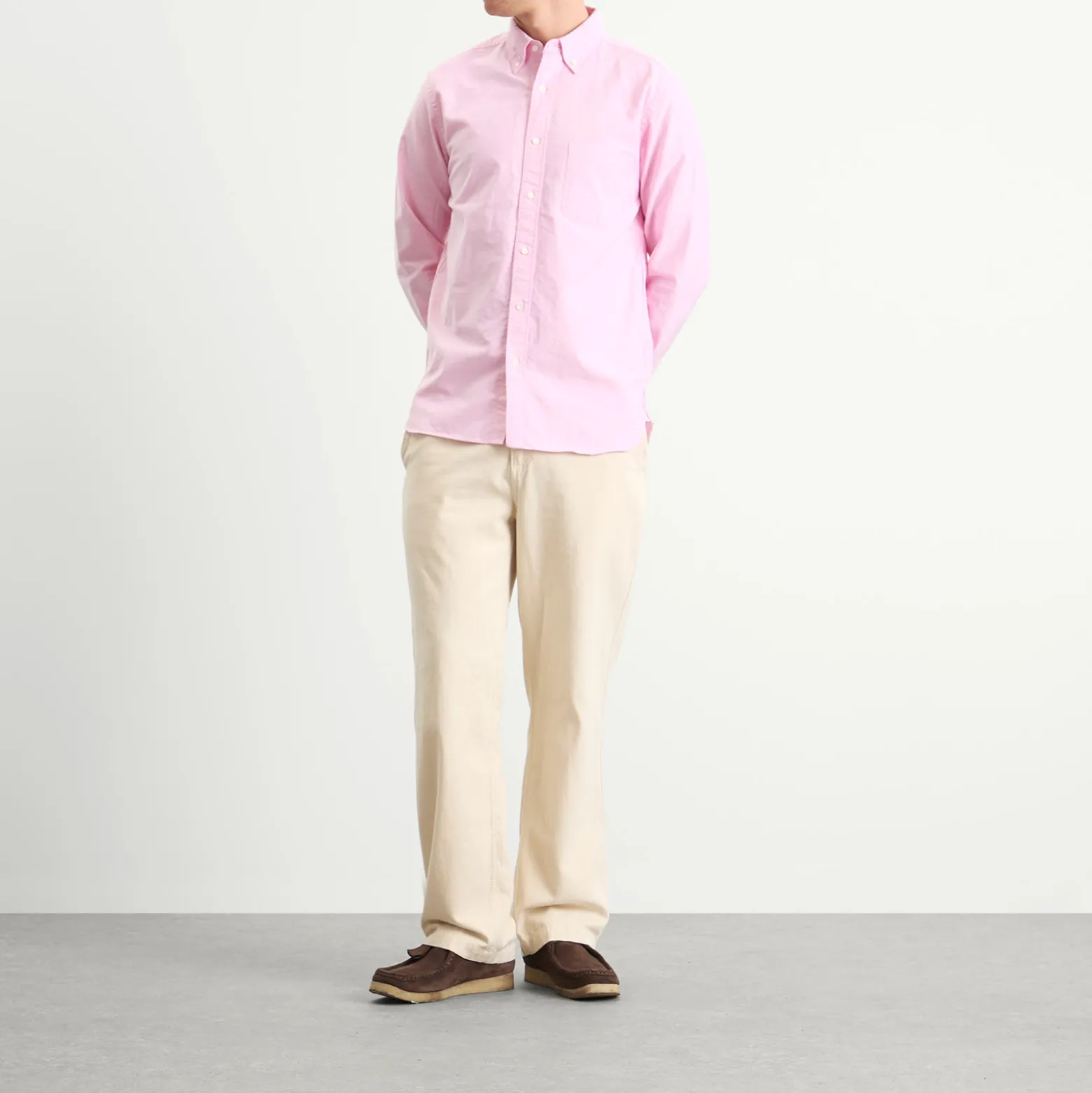 Beams Plus Button Down Oxford Shirt