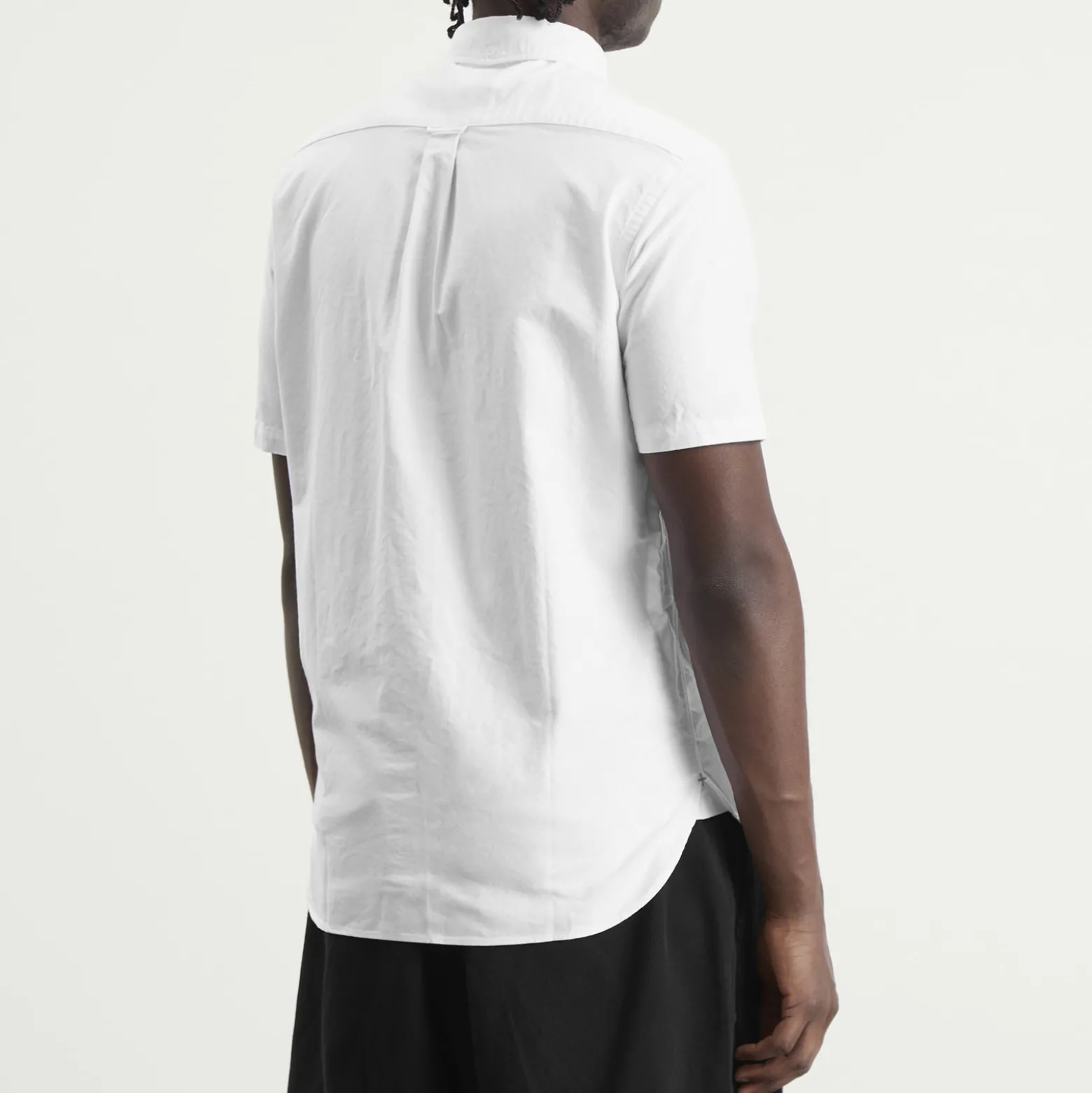 Beams Plus Button Down Short Sleeve Oxford Shirt