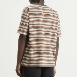 Beams Plus Multi Stripe Pocket T-Shirt