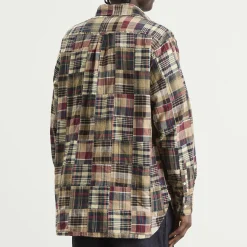 Beams Plus Patchwork Madras Shirt