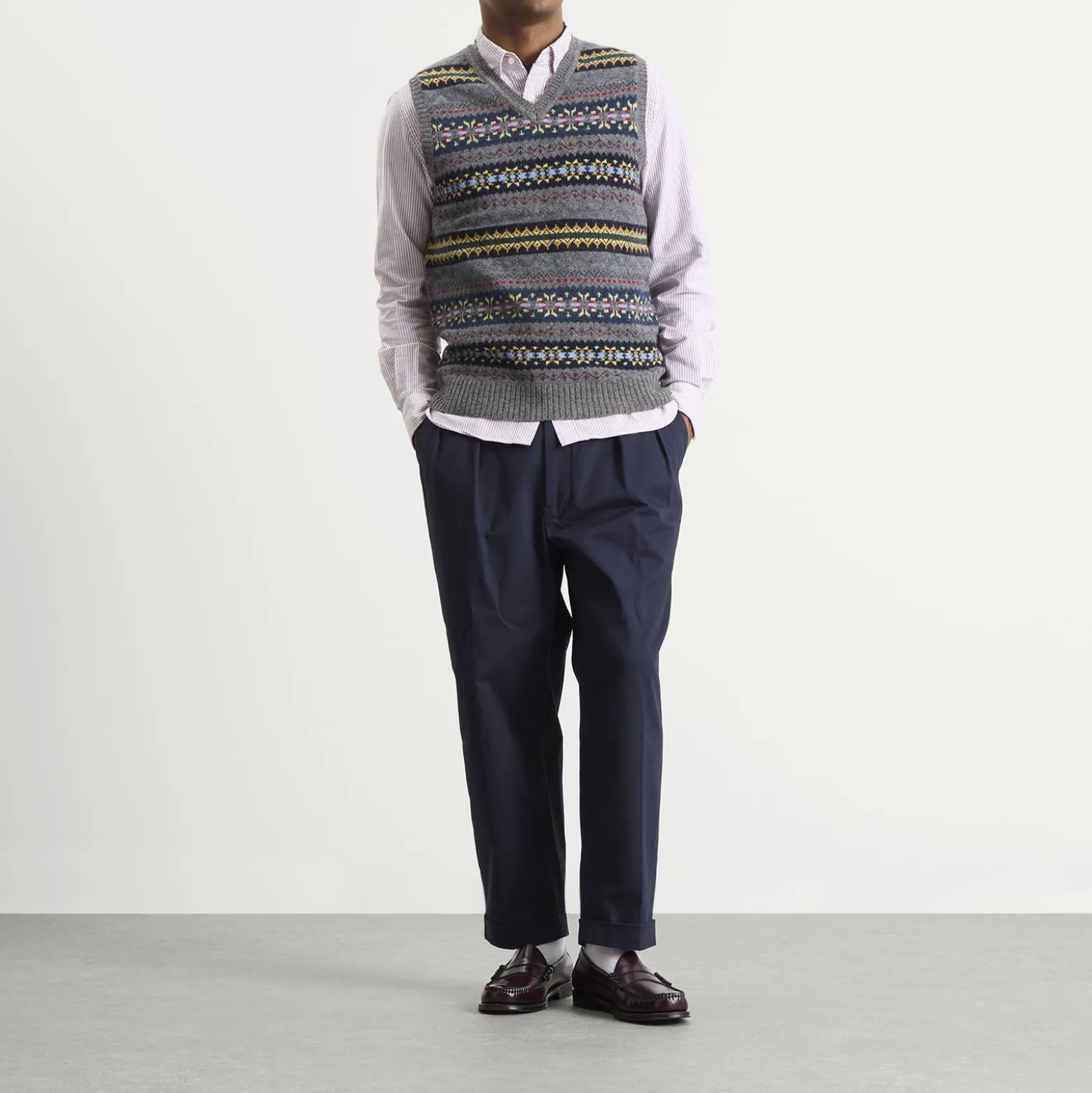 Beams Plus 2 Pleat Chino