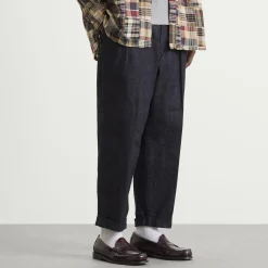 Beams Plus 2 Pleat Denim Trousers