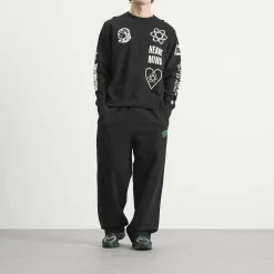 Billionaire Boys Club Arch Logo Wide Leg Sweatpants