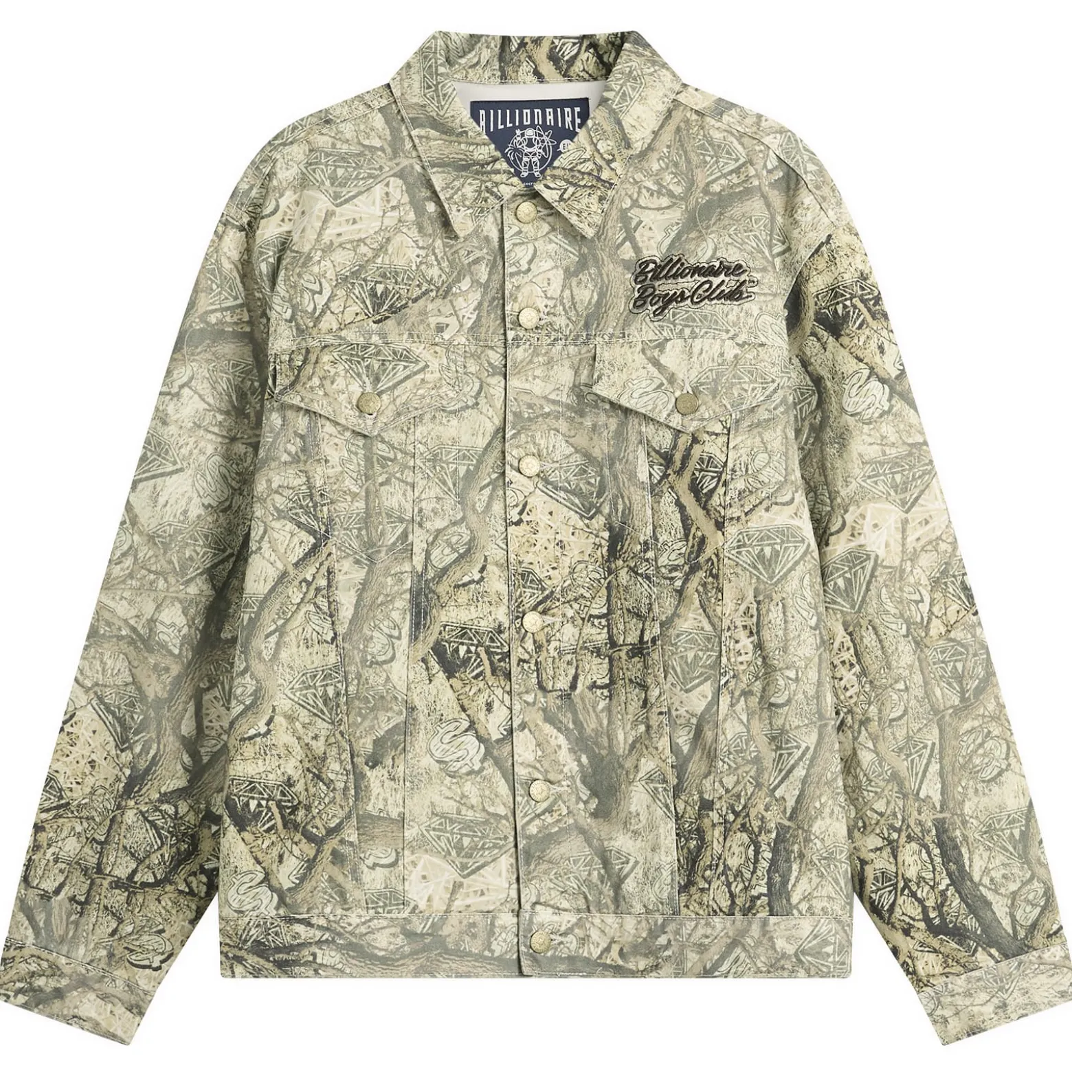 Billionaire Boys Club Diamonds & Dollars Tree Camo Trucker J