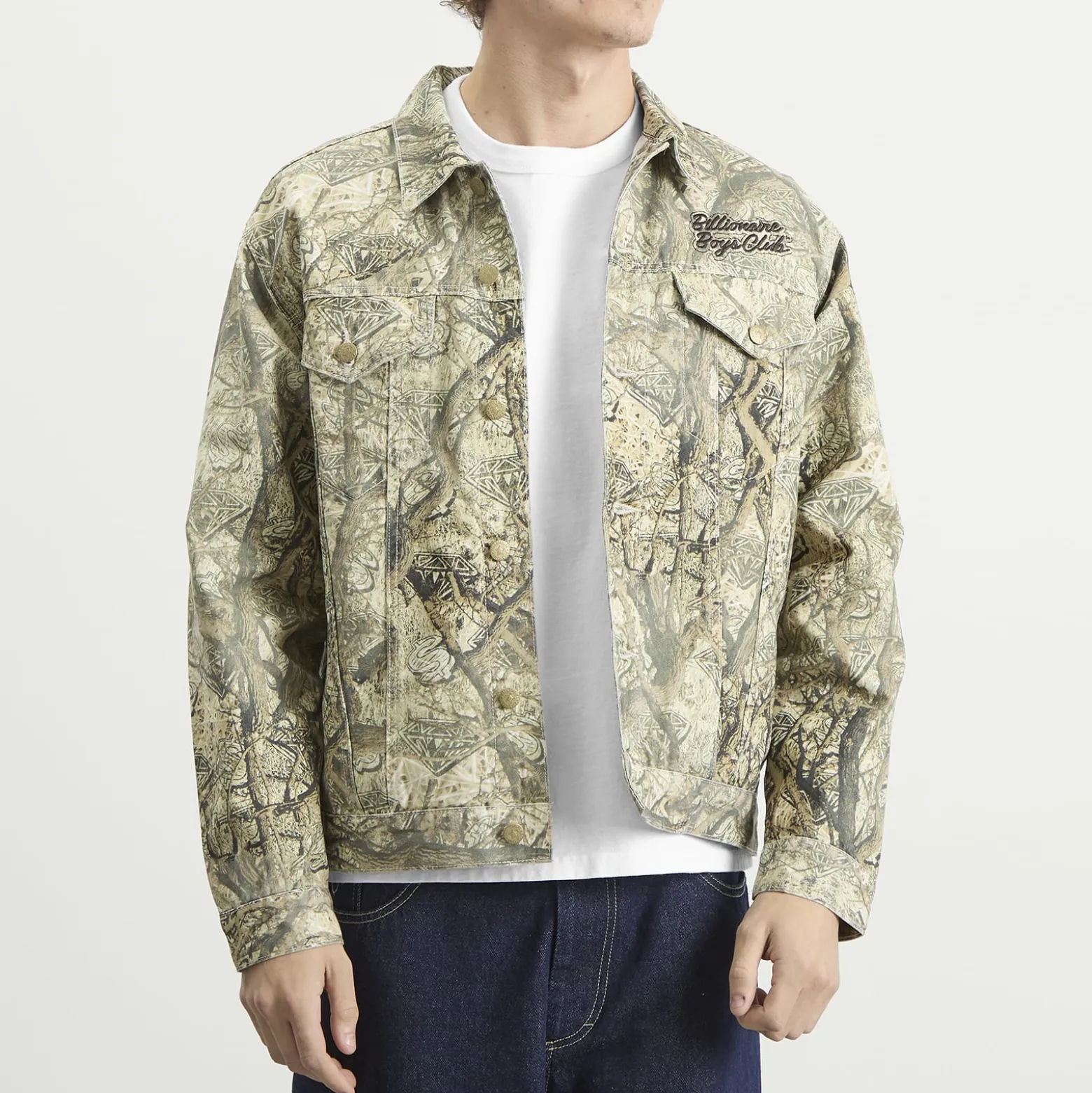 Billionaire Boys Club Diamonds & Dollars Tree Camo Trucker J
