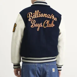 Billionaire Boys Club Fanfare Script Logo Varsity Jacket
