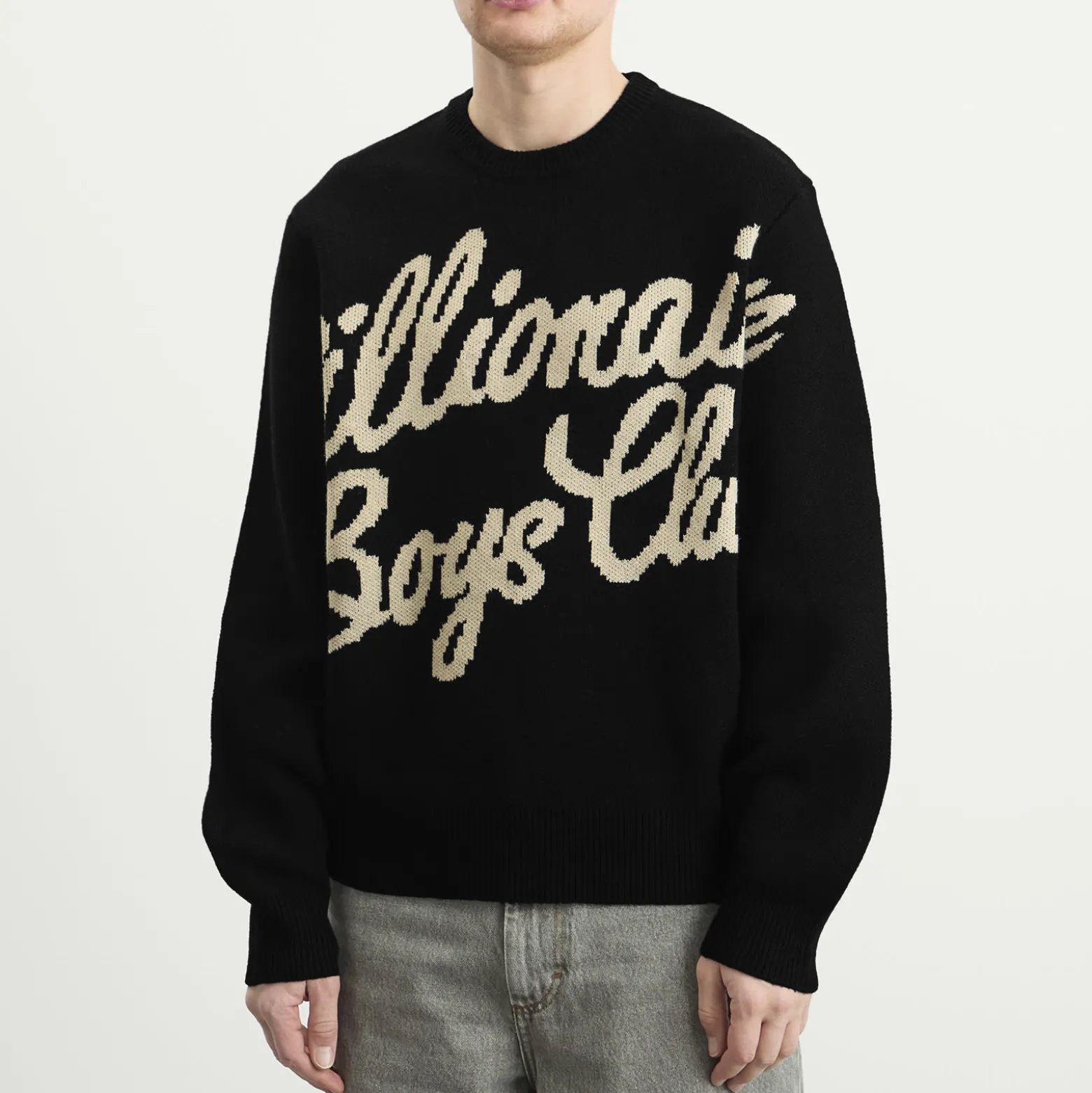 Billionaire Boys Club Script Knitted Sweater