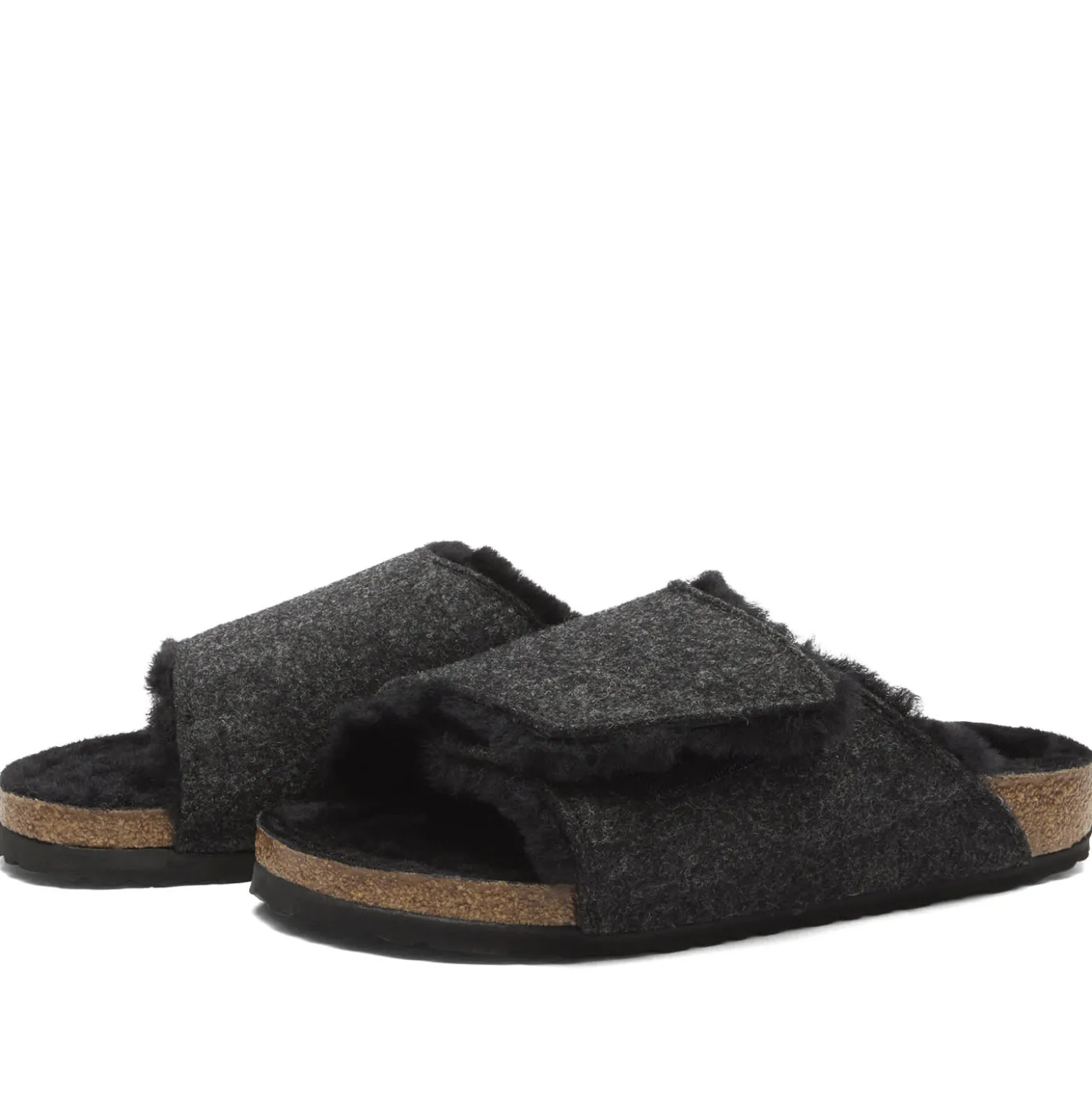 Birkenstock Solana Felt Shearling