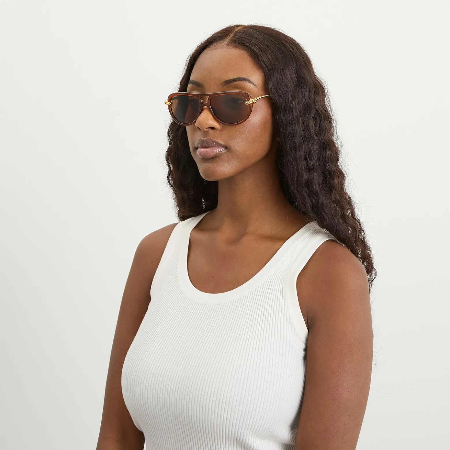 Bottega Veneta BV1418S New Knot Sunglasses