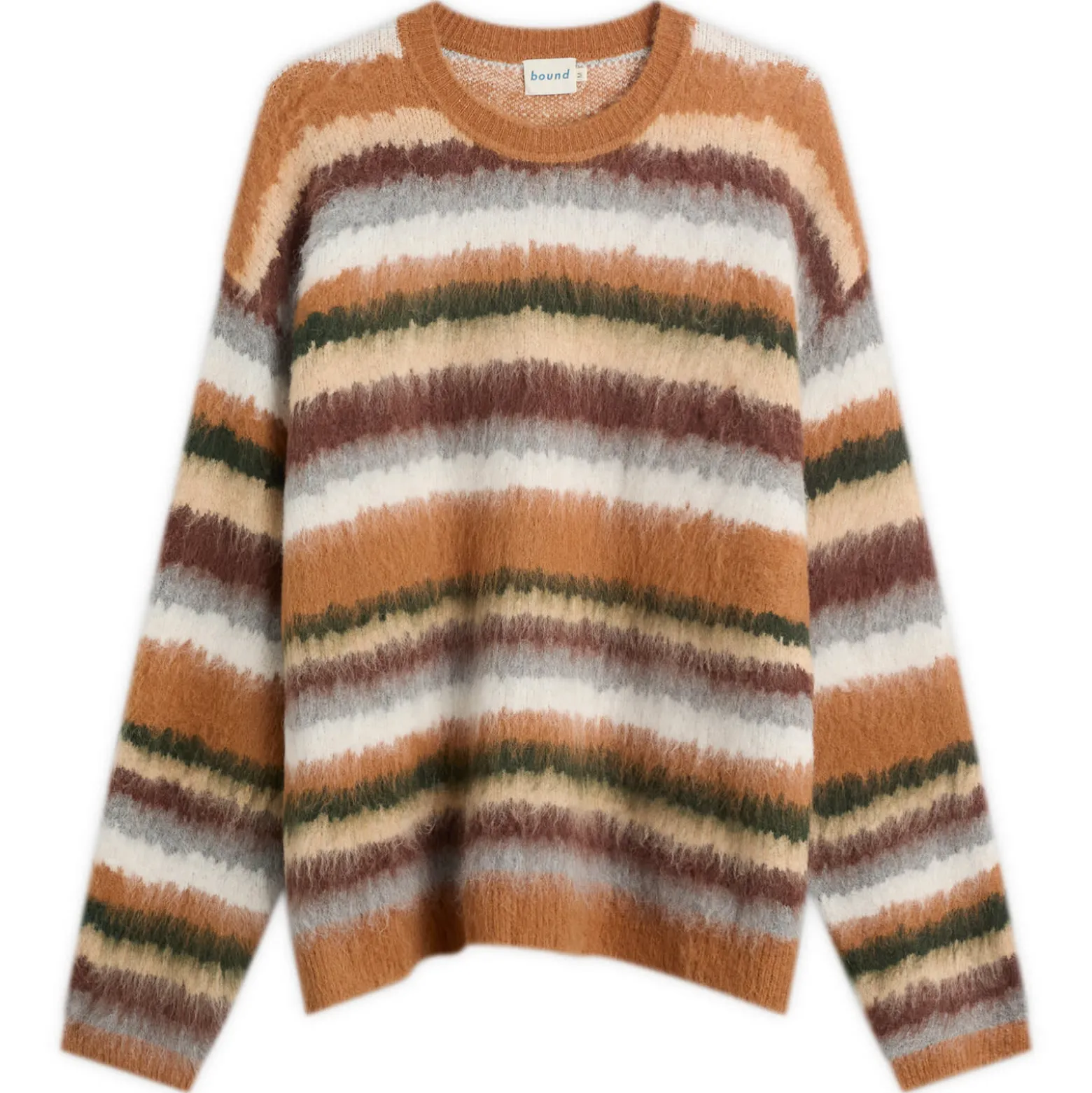 Bound Alpaca Brushed Stripe Jumper