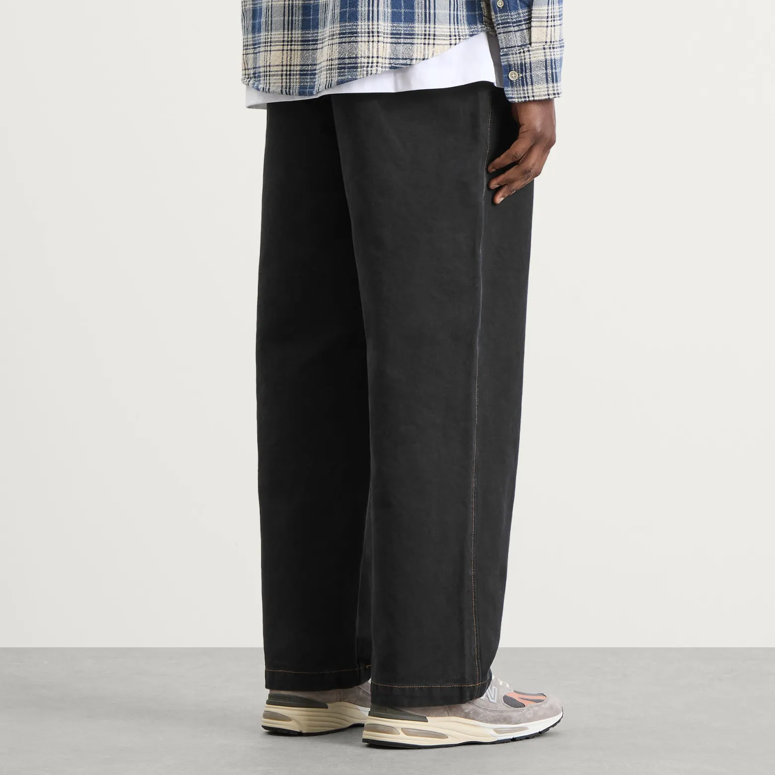 Bound Heavy Canvas Workwear Trousers