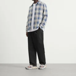 Bound Heavy Canvas Workwear Trousers