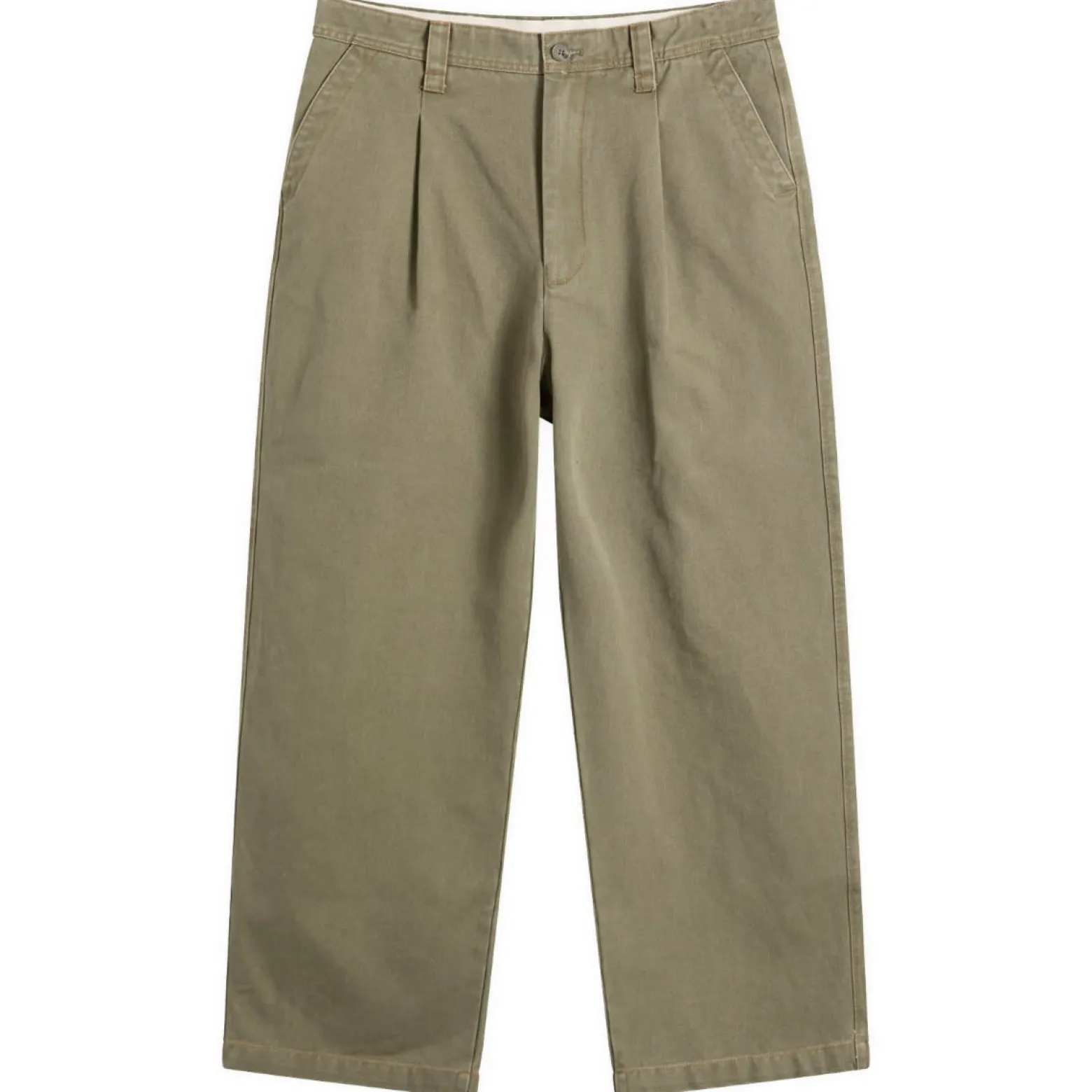 Bound Heavy Canvas Workwear Trousers