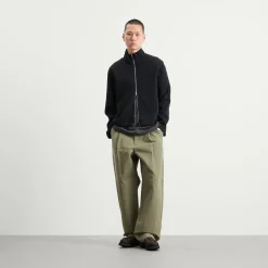 Bound Heavy Canvas Workwear Trousers