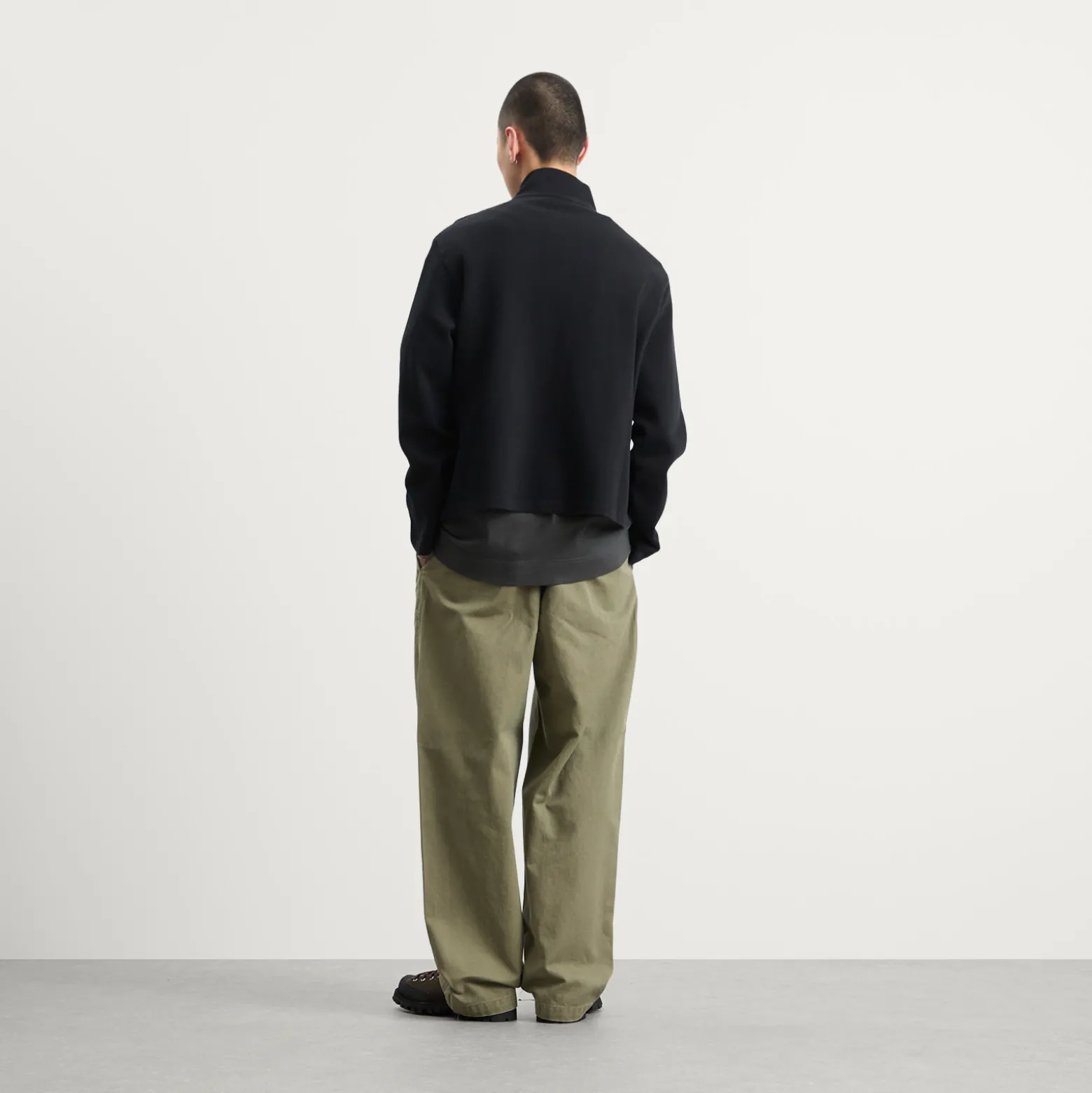 Bound Heavy Canvas Workwear Trousers