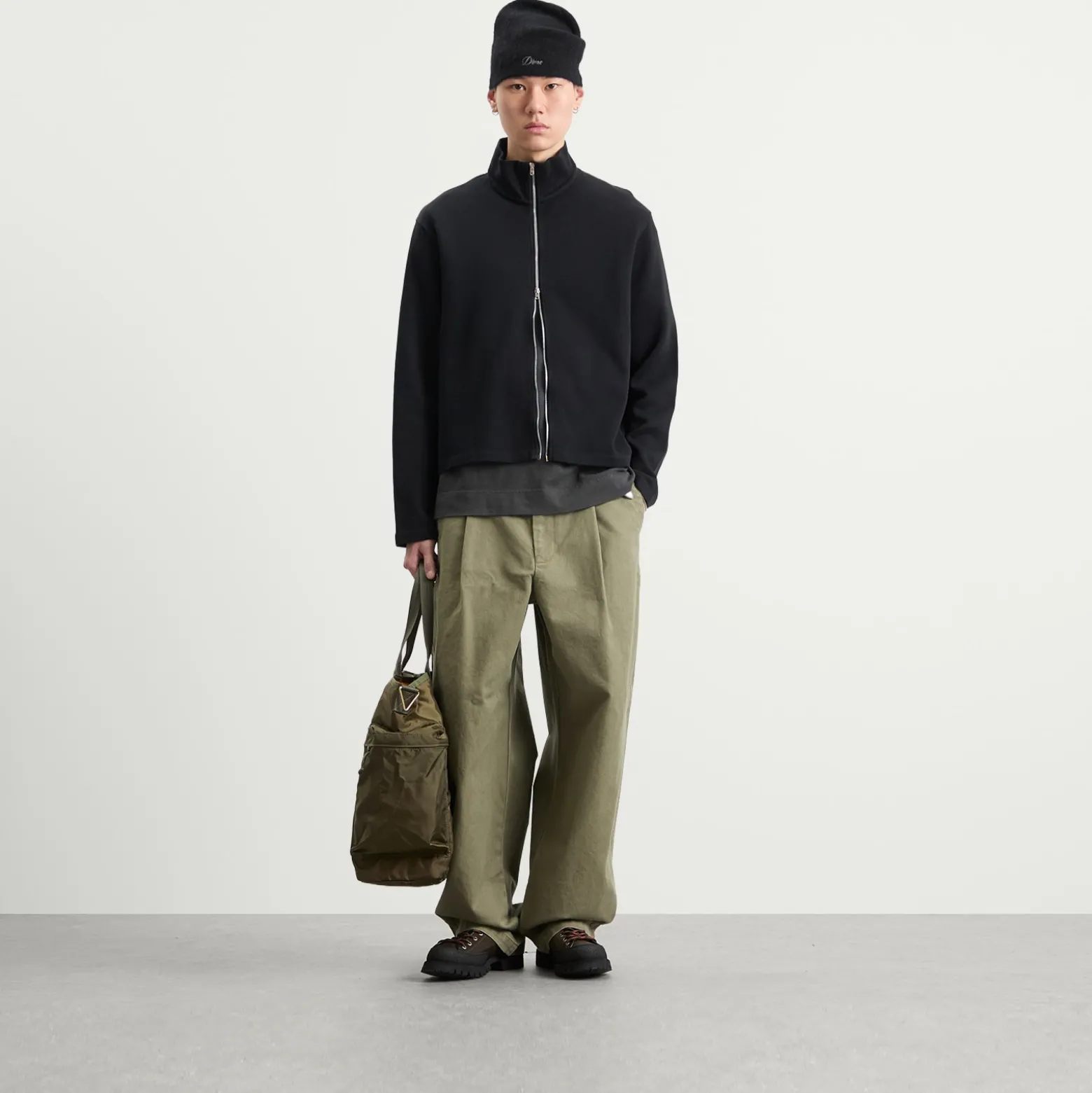 Bound Heavy Canvas Workwear Trousers