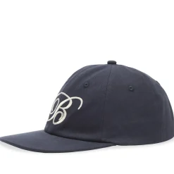 Bound Script Embroidered 6 Panel Cap