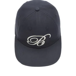 Bound Script Embroidered 6 Panel Cap