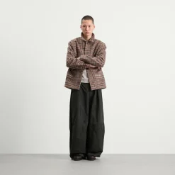Bound Wool Button Jacket