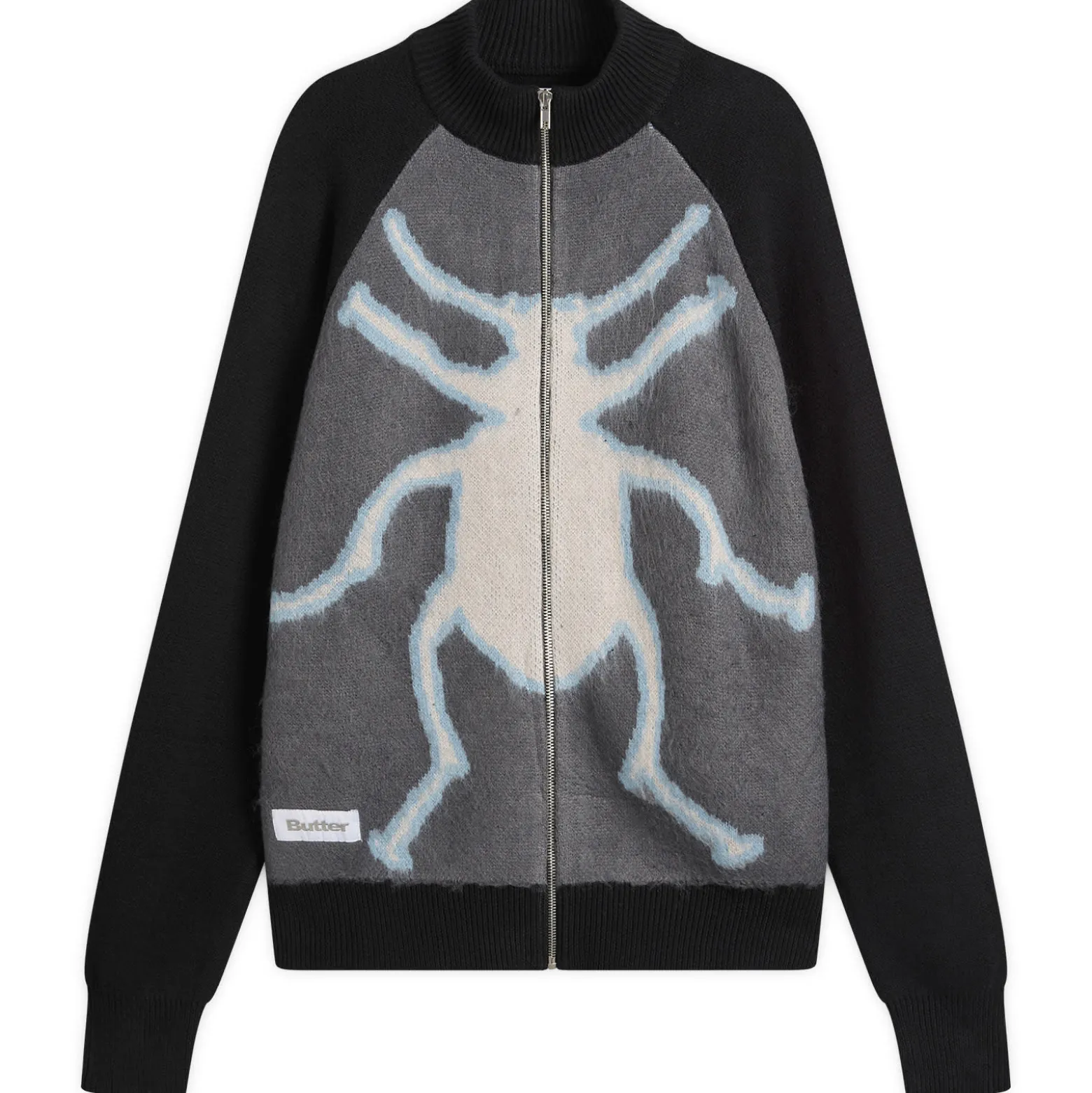 Butter Goods Beetle Zip Knit Sweater