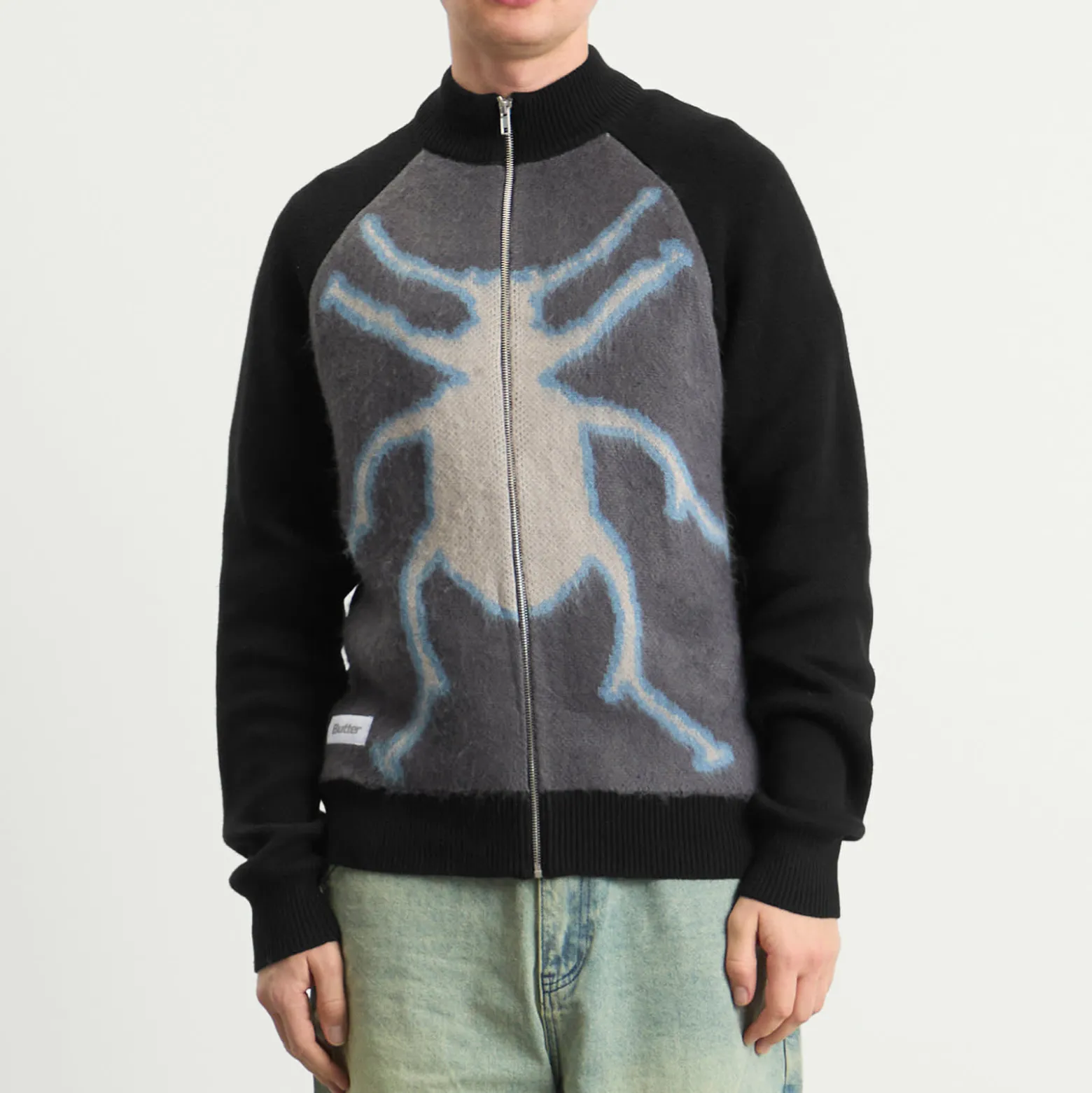 Butter Goods Beetle Zip Knit Sweater