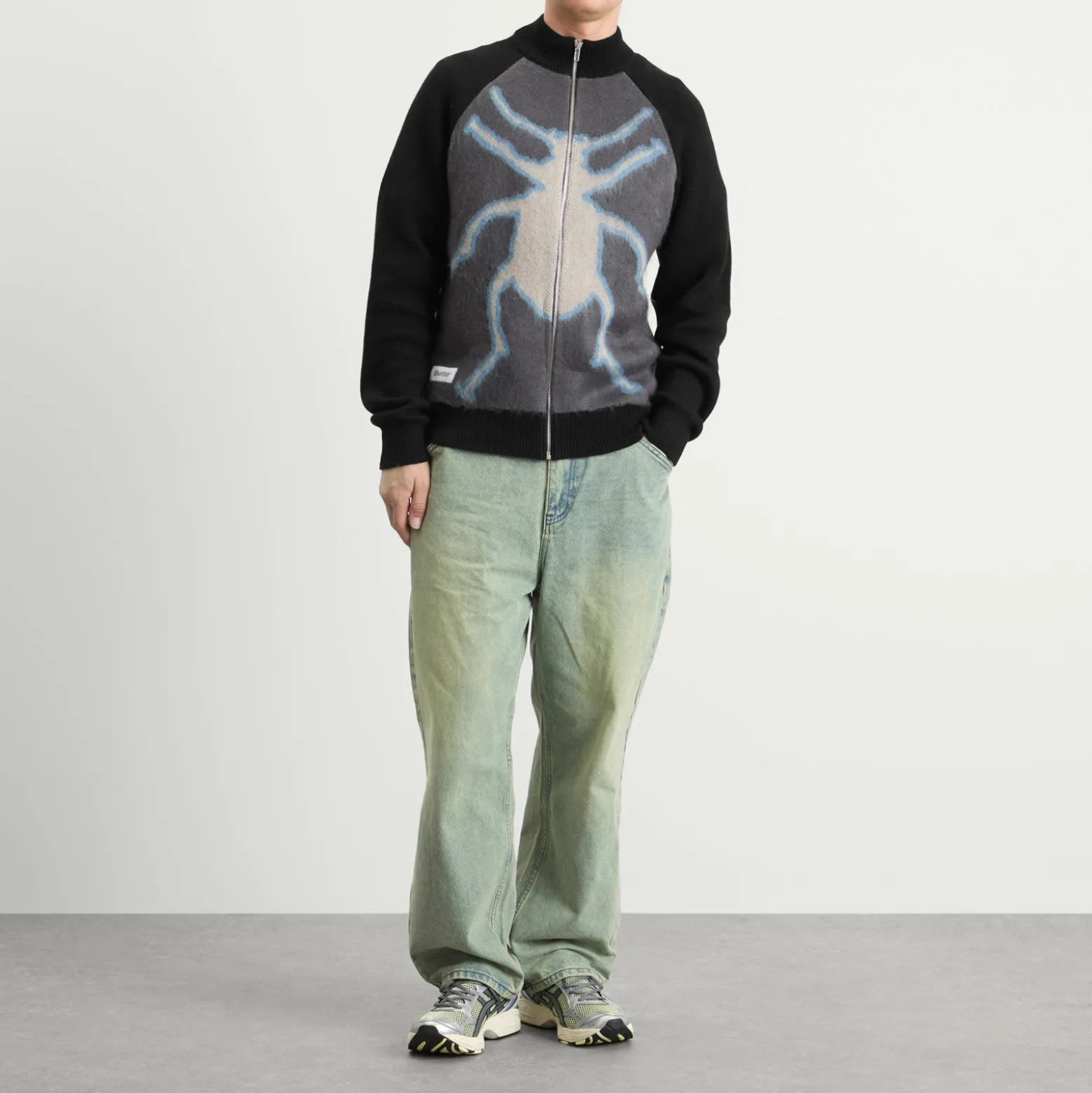 Butter Goods Beetle Zip Knit Sweater