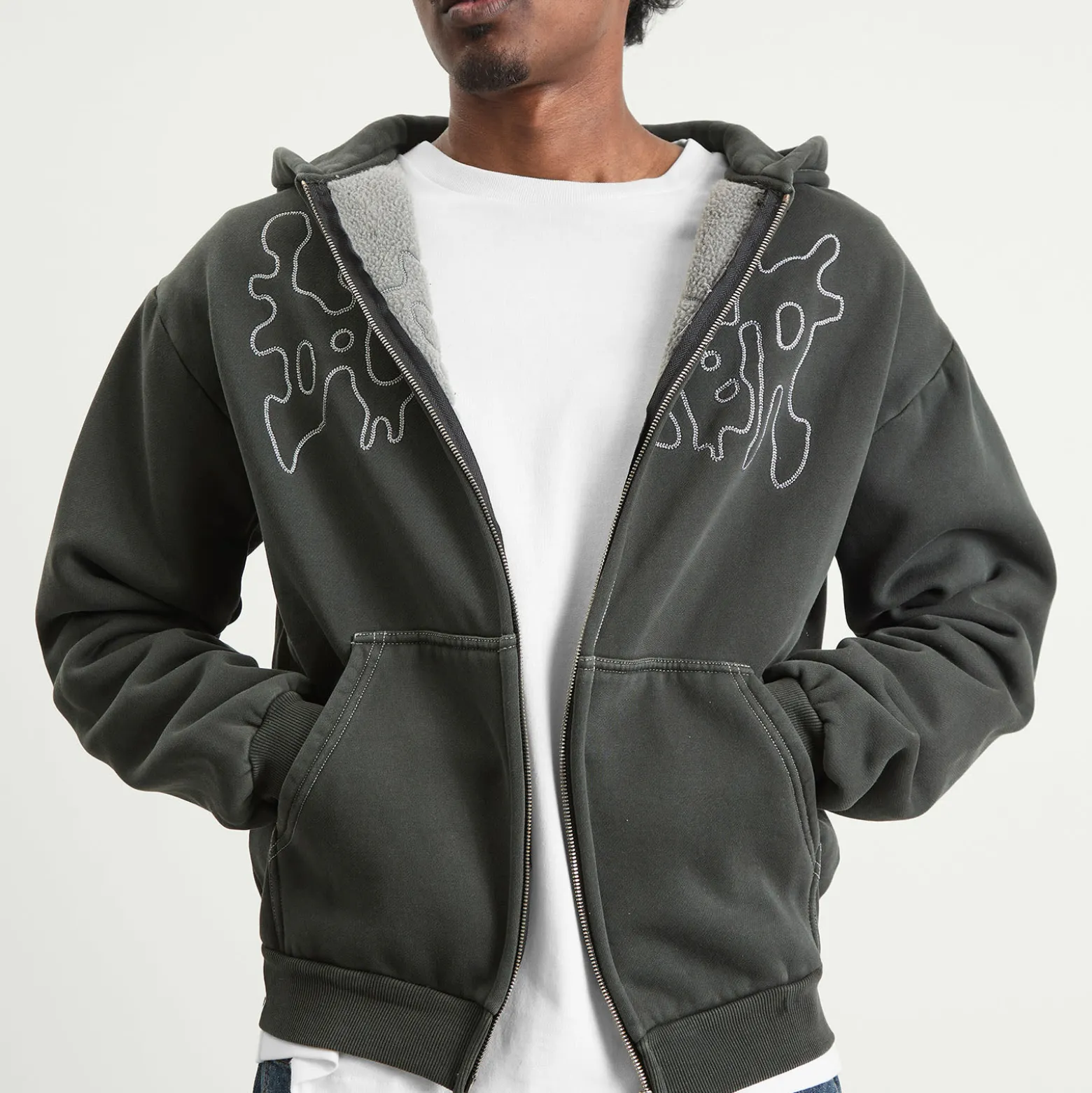 Butter Goods Blotch Zip Hoodie