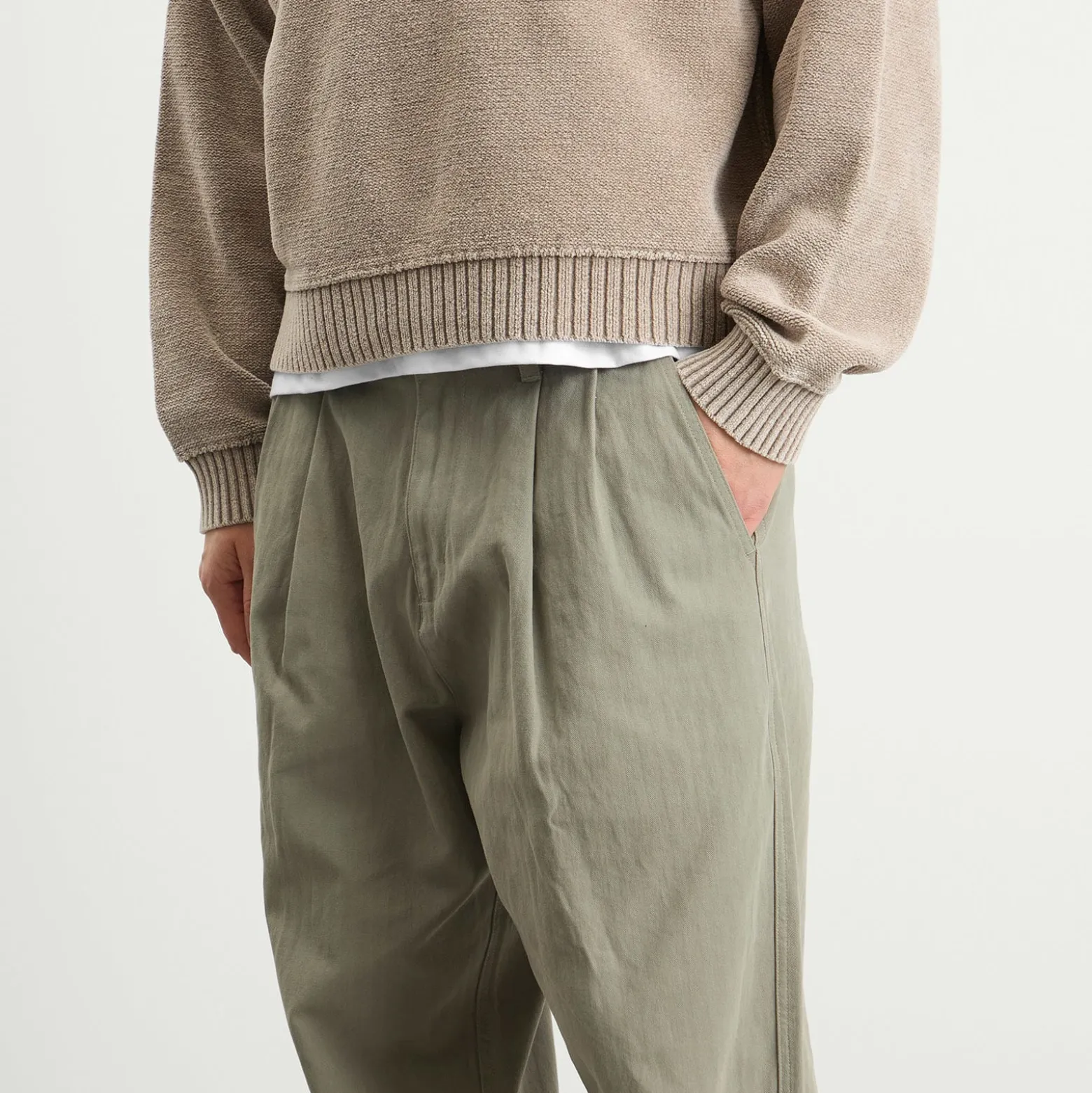 Butter Goods Pleated Trousers