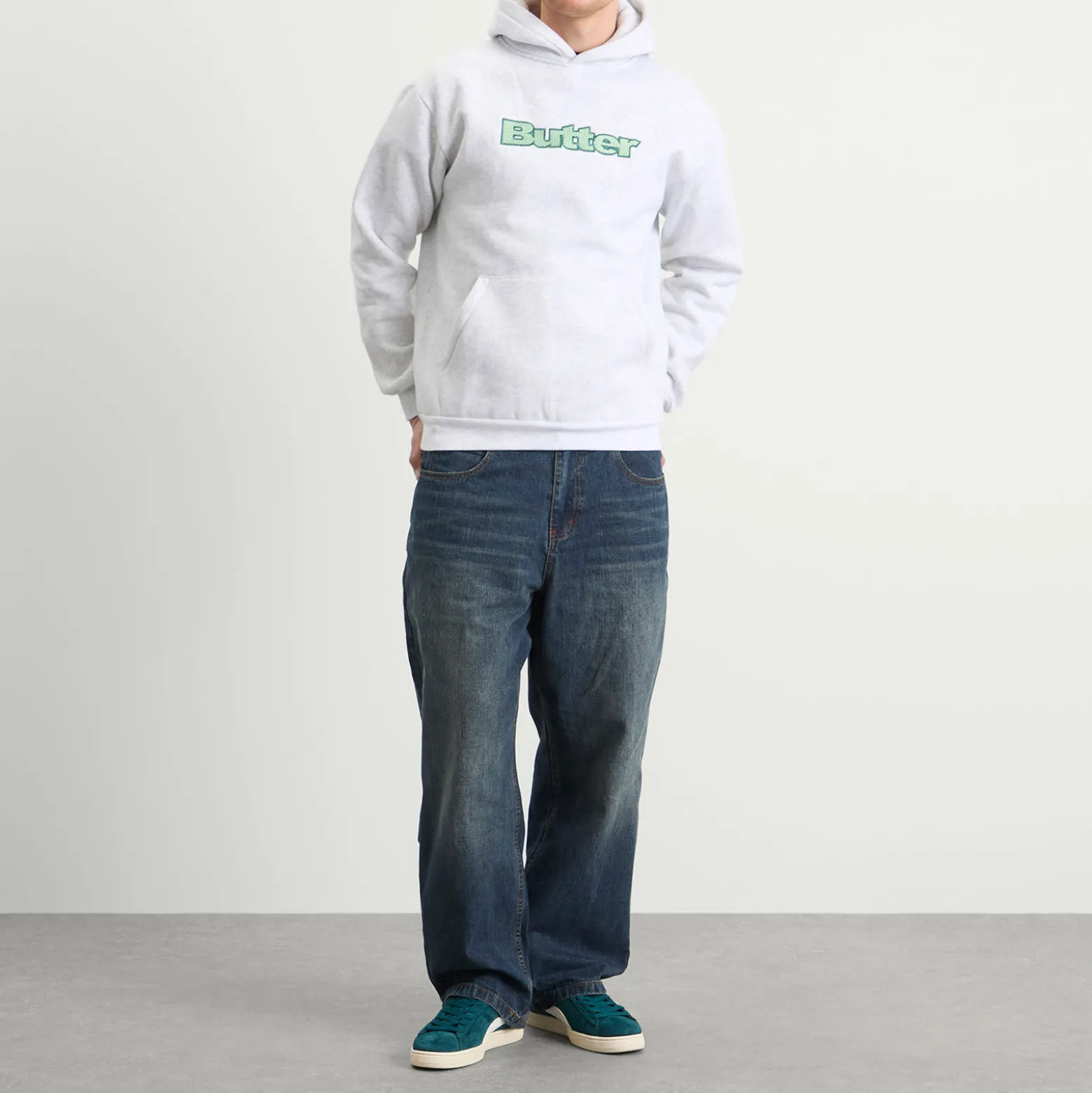 Butter Goods Textured Logo Hoodie
