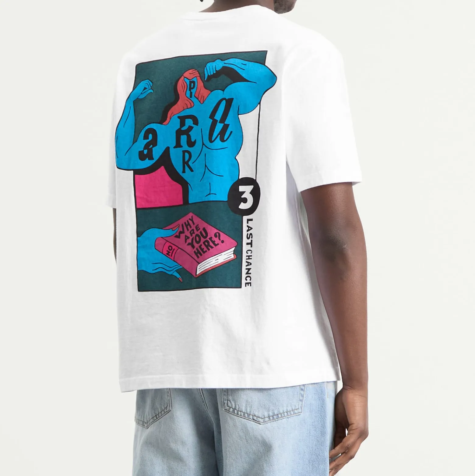 By Parra Why Are You Here T-Shirt