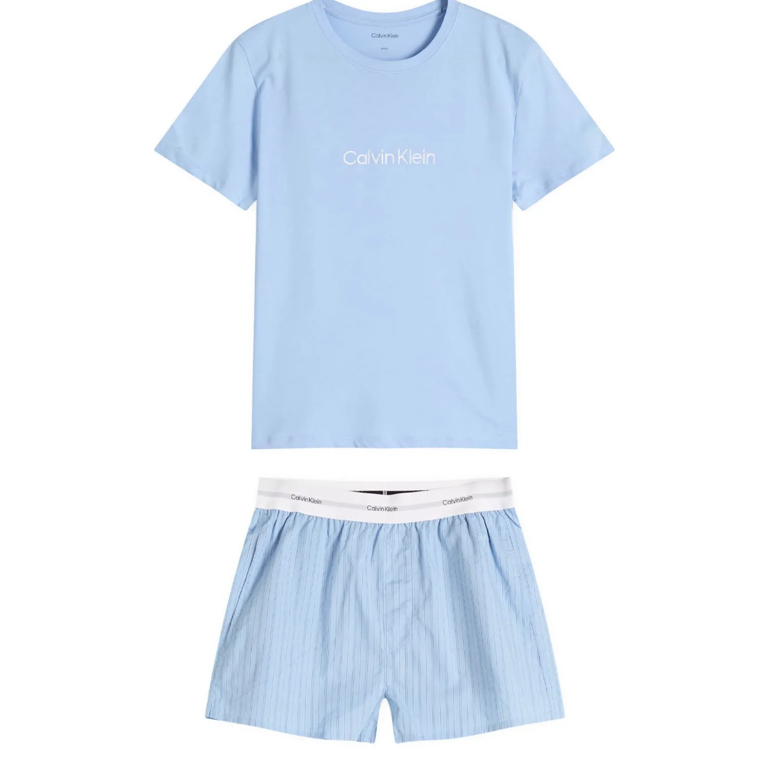 Calvin Klein Cotton Poplin Pyjama Set